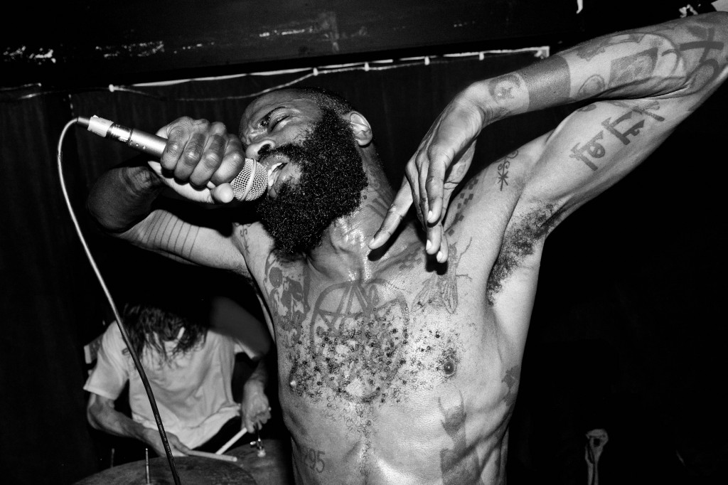 Death Grips front man Stefan Burnett (PHOTOCOURTESY/BIG HASSLE).